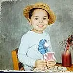 Enfant, Bambin, Headgear, Child Model, Watercolor Paint, Fashion Accessory, Personne, Joy