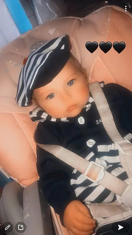 Joue, Peau, Head, Vêtements d’extérieur, Eyebrow, Yeux, Sleeve, Cap, Baby & Toddler Clothing, Eyelash, Baby, Bambin, Black Hair, Personal Protective Equipment, Pattern, Doll, Baby Products, Baseball Cap, Fashion Accessory, Chapi Chapo, Personne, Headwear
