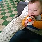 Enfant, Bambin, Baby, Play, Eating, Vacation, Finger, Nourriture, Assis, Comfort Food, Personne