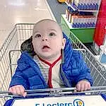 Bambin, Wheel, Fun, Baby, Shopping Cart, Enfant, Electric Blue, Service, Tire, Retail, Baby Safety, Assis, Cart, Recreation, Baby Products, Play, Supermarket, Hoodie, Personne
