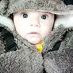 Enfant, Yeux, Freezing, Poil, Fur Clothing, Fille, BÃ©bÃ©, Personne, Portrait Photography, Peau, Neige, Textile, Bambin, Hiver