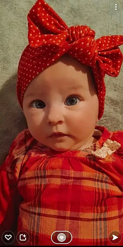 Joue, Lip, Cap, Textile, Sleeve, Costume Hat, Creative Arts, Baby & Toddler Clothing, Red, Headgear, Bambin, Pattern, Tartan, Knit Cap, Chapi Chapo, Wool, Baby, Plaid, Hair Accessory, Personne