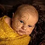 Forehead, Nez, Joue, Eyelash, Doll, Jouets, Enfant, Darkness, Facial Hair, Poil, Skull, Baby, Flesh, Fiction, Portrait Photography, Visual Arts, Personne
