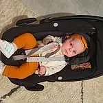 Comfort, Orange, Luggage And Bags, Baby, Baby Carriage, Bag, Baby & Toddler Clothing, Bambin, Baby Products, Enfant, Car Seat, Baggage, Assis, Lap, Fun, Fashion Accessory, Auto Part, Personne