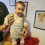 Joue, Joint, Head, Facial Expression, Picture Frame, Sourire, Mouth, Shorts, Sleeve, Gesture, Baby, Bambin, Happy, Baby & Toddler Clothing, Thumb, Art, Thigh, Trunk, Enfant, Fun, Personne