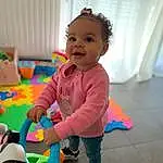 Sourire, Baby Playing With Toys, Happy, Jouets, Bambin, Baby, Fun, Baby & Toddler Clothing, Enfant, Curtain, Room, Leisure, Baby Toys, Assis, Toy Vehicle, Baby Products, Stuffed Toy, Play, Personne