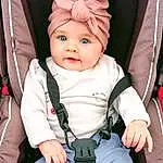 Visage, Joue, Yeux, Sleeve, Baby & Toddler Clothing, Comfort, Baby, Finger, Bambin, Cap, Baby Carriage, Enfant, Baby Products, Assis, Chapi Chapo, Fashion Accessory, Seat Belt, Beanie, Car Seat, Costume Hat, Personne, Headwear