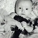 Enfant, Photograph, Blanc, Black, Black-and-white, Baby, Bambin, Noir & Blanc, Yeux, Monochrome, Photography, Iris, Portrait, Stock Photography, Poil, Style, Personne